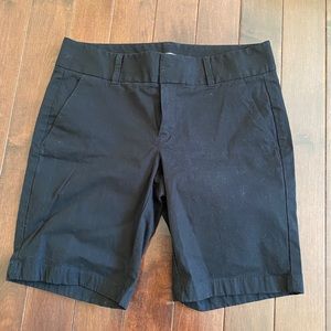J. Crew Frankie black bermuda shorts, size 4